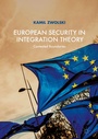 Cover: European Security in Integration Theory - Palgrave Macmillan