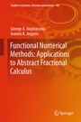 Cover: Functional Numerical Methods: Applications to Abstract Fractional Calculus - Springer