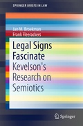Cover: Legal Signs Fascinate - Springer