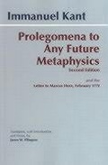 Cover: Prolegomena to Any Future Metaphysics - Hackett Publishing Co, Inc