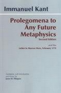 Enlarge image Cover: Prolegomena to Any Future Metaphysics - Hackett Publishing Co, Inc