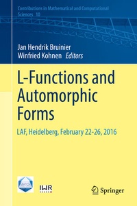 Enlarge image Cover: L-Functions and Automorphic Forms - Springer