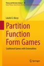 Cover: Partition Function Form Games - Springer