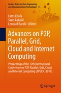 Cover: Advances on P2P, Parallel, Grid, Cloud and Internet Computing - Springer