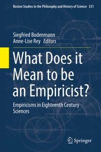 Enlarge image Cover: What Does it Mean to be an Empiricist? - Springer