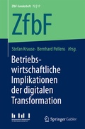 Cover: Betriebswirtschaftliche Implikationen der digitalen Transformation - Springer Gabler
