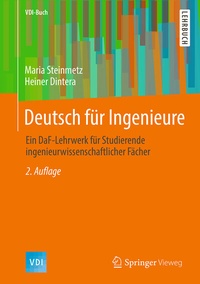 Bild vergrößern Bild: Deutsch für Ingenieure - Springer Vieweg