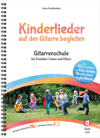 Abbildung von: Kinderlieder auf der Gitarre begleiten - Edition DUX