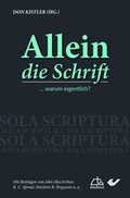 Cover: Allein die Schrift - Christliche Verlagsgesellschaft