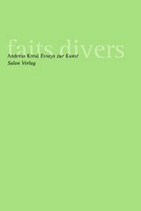 Enlarge image Cover: faits divers - Salon