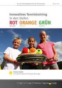 Abbildung von: Innovatives Tennistraining in den Stufen ROT ORANGE GRÜN - tennistrainer.de
