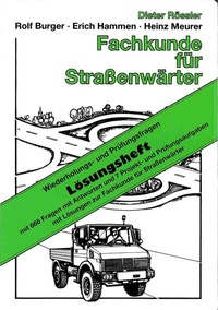 Abbildung von: Fachkunde für Straßenwärter - Lösungsheft - Donar Verlag