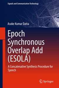 Enlarge image Cover: Epoch Synchronous Overlap Add (ESOLA) - Springer