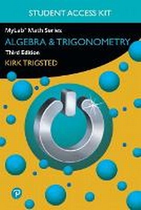 Abbildung von: MyLab Math with Pearson eText Access Code (24 Months) for Algebra & Trigonometry - Pearson