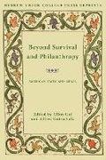 Cover: Beyond Survival and Philanthropy - Hebrew Union College Press,U.S.