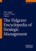 Cover: The Palgrave Encyclopedia of Strategic Management - Palgrave Macmillan