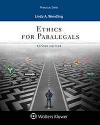 Enlarge image Cover: Ethics for Paralegals - Aspen Publishers Inc.,U.S.