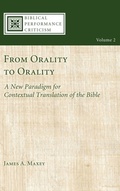 Cover: From Orality to Orality - Wipf & Stock Publishers