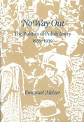 Cover: No Way Out - Hebrew Union College Press,U.S.