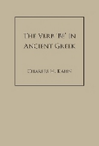 Enlarge image Cover: The Verb 'Be' In Ancient Greek - Hackett Publishing Co, Inc