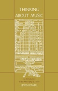 Cover: Thinking About Music - University of Massachusetts Press