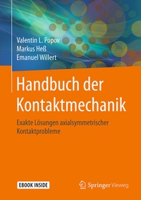 Abbildung von: Handbuch der Kontaktmechanik - Springer Vieweg