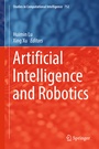 Cover: Artificial Intelligence and Robotics - Springer