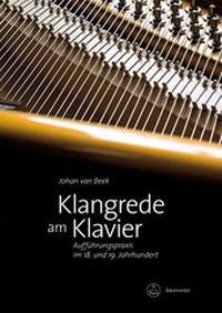 Abbildung von: Klangrede am Klavier - Bärenreiter