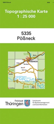 Abbildung von: Pößneck - Thüringer Landesamt für Bodenmanagement und Geoinformation