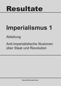 Cover: Imperialismus 1 - Gegenstandpunkt