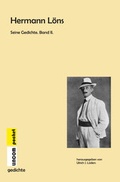 Cover: Hermann L&ouml;ns. Seine Gedichte. Band II. - LINCOM GmbH
