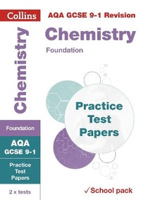 Abbildung von: AQA GCSE 9-1 Chemistry Foundation Practice Test Papers - Collins