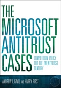 Cover: The Microsoft Antitrust Cases - MIT Press