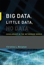 Cover: Big Data, Little Data, No Data - MIT Press