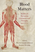 Cover: Blood Matters - University of Pennsylvania Press