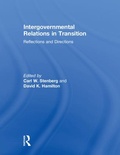 Cover: Intergovernmental Relations in Transition - Routledge