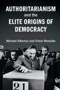 Cover: Authoritarianism and the Elite Origins of Democracy - Cambridge University Press