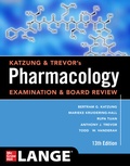 Cover: Katzung & Trevor's Pharmacology Examination and Board Review, Thirteenth Edition - McGraw-Hill Education