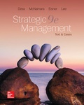 Cover: Strategic Management: Text and Cases - McGraw-Hill Education