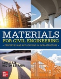 Cover: Materials for Civil Engineering: Properties and Applications in Infrastructure - McGraw-Hill Education
