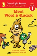 Cover: Meet Woof and Quack - Clarion Books