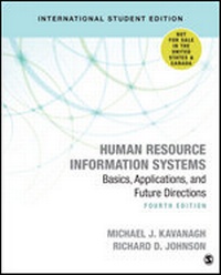 Enlarge image Cover: Human Resource Information Systems - SAGE Publications Inc