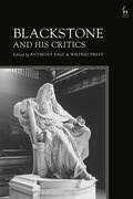 Cover: Blackstone and His Critics - Hart Publishing
