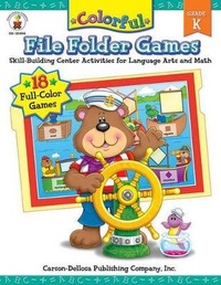 Enlarge image Cover: Colorful File Folder Games, Grade K - Carson Dellosa Education