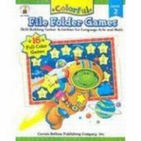 Enlarge image Cover: Colorful File Folder Games, Grade 2 - Carson Dellosa Education