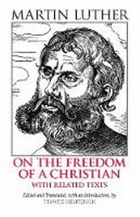 Enlarge image Cover: On the Freedom of a Christian - Hackett Publishing Co, Inc