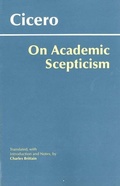 Cover: On Academic Scepticism - Hackett Publishing Co, Inc
