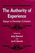 Cover: Authority of Experience - University of Massachusetts Press