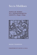 Cover: Sex in Middlesex - University of Massachusetts Press