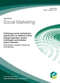 Cover: Critiquing social marketing's approaches to address social change agendas - Emerald Publishing Limited